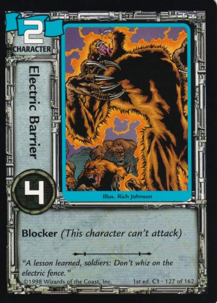 Electric Barrier